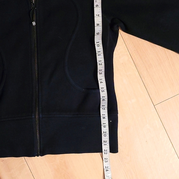 Lululemon Zip-Up Hoodie, Black Medium - Picture 6 of 7